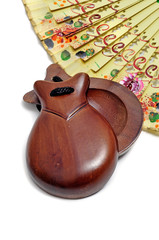spanish castanets and hand fan