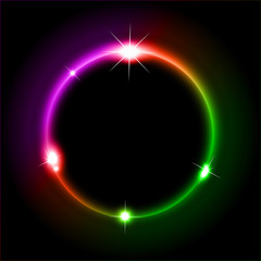 Glow of Lights with rainbow colurs for alternative background
