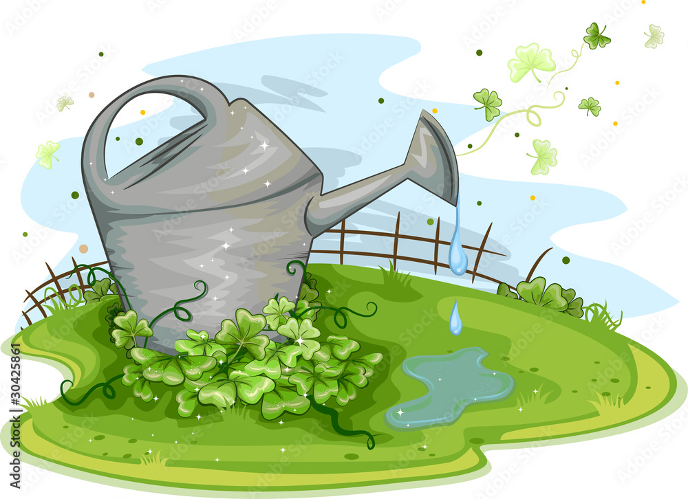 Canvas Prints Watering Can