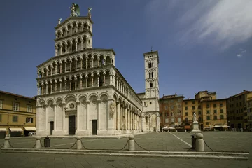 Fototapeten Lucca, San Michele in Foro © anghifoto