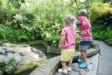 two children in park