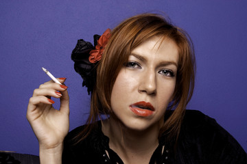 Obraz premium beautiful woman on a fashion style