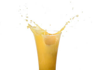 Splash of fresh orange juice