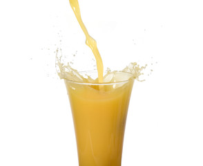 Splash of fresh orange juice