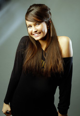 Young pretty attractive girl