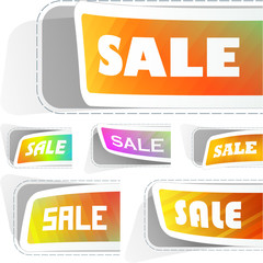 SALE. Sticker set for sale.