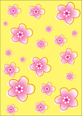 Vector Flower Ornament