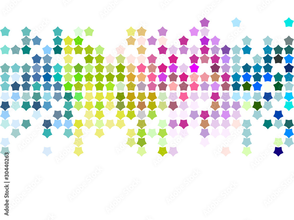 Poster vector colourful mosaic pattern