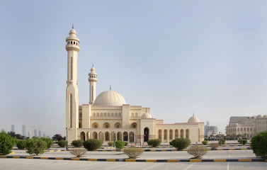 Fototapeta na wymiar Meczet Al Fateh Bahrain