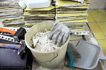 travaux de faience a la maison