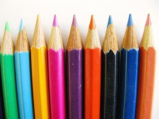 Colorful pencils