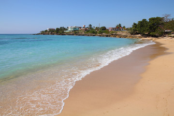 Cuba beach - Playa Rancho Luna in Cienfuegos