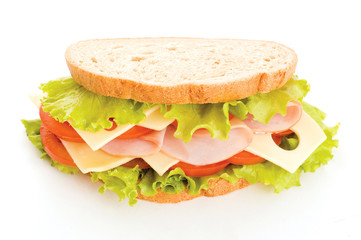 sandwich with ham
