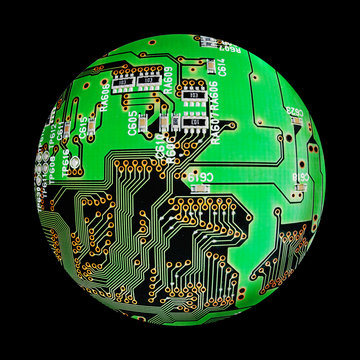 electronic globe
