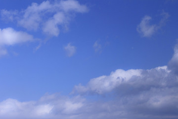 Fototapeta premium 青空と雲