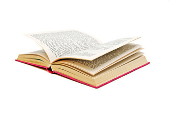 book on a white background.
