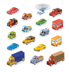 Isometric vehicles