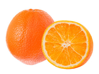 orange isolated on white background