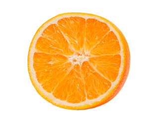 orange isolated on white background