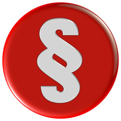 Button rot rund PARAGRAPH