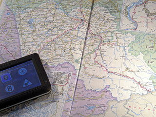 Карта автомобильных дорог и навигатор