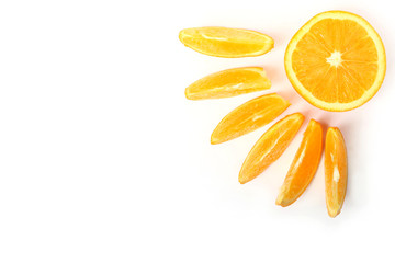 Fresh orange sun