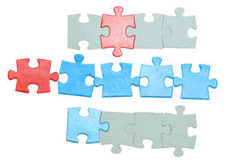 Fototapeta premium puzzle pieces