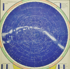 Old sky map