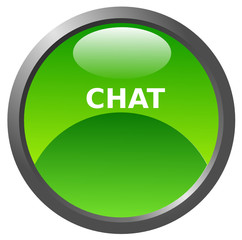 Chat glossy icon