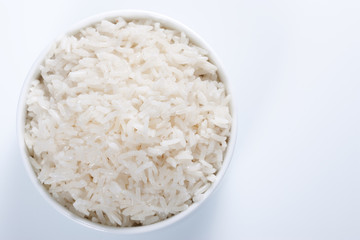 Rice in a bowl