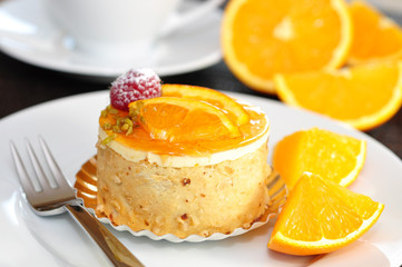 Orangentörtchen