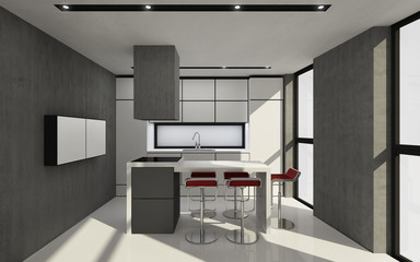 minimal kitchen