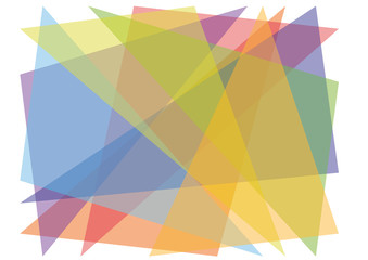 Obraz premium triangoli trasparenti