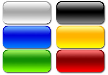 Buttons: silber, schwarz, blau, gr&uuml;n, gelb, rot