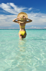 Girl on a beach
