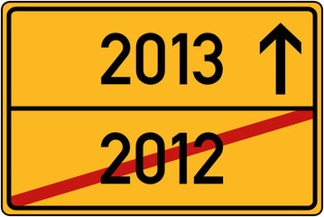 Ortstafel 2012 und 2013