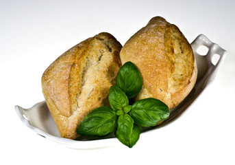 Ciabatta bread rolls