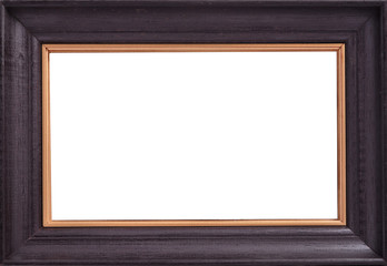 Picture Frame on wallpaper background