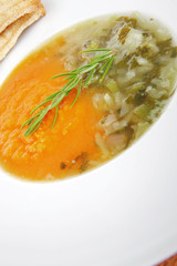 european cuisine: vegetable soup
