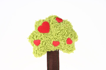 Tree with Red Heart