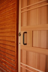 Japanase style cedar door