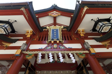 日枝神社の門