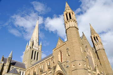 Fototapeta na wymiar Sacred Heart Cathedral in Bendigo