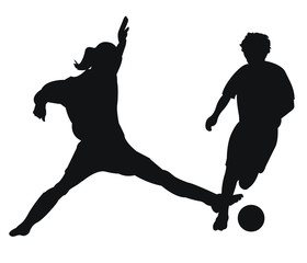 Fu&szlig;ball Frauen Kicker