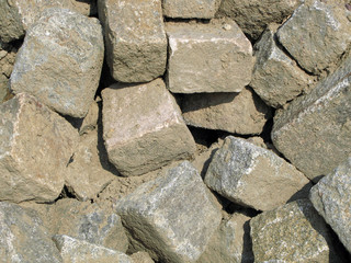 cubes de pierre