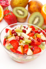 Fresh fruits salad