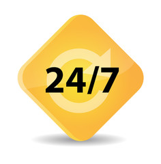 24 Hours Seven Days a Week