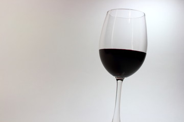 glass of red wine