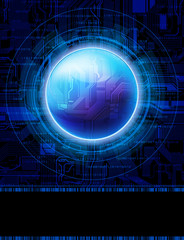 abstract  technology theme background. Eps 10