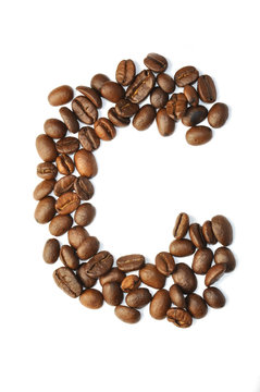 Kaffee Bohnen - Buchstaben G